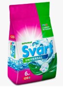 SVART Средство для стирки порошкообразное Universal Automat пакет 6 кг SVART Средство для стирки порошкообразное Universal Automat пакет 6 кг