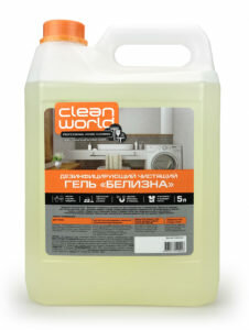 Дезинфицирующий чистящий гель "Белизна" 5 л Дезинфицирующий чистящий гель "Белизна" 5 л