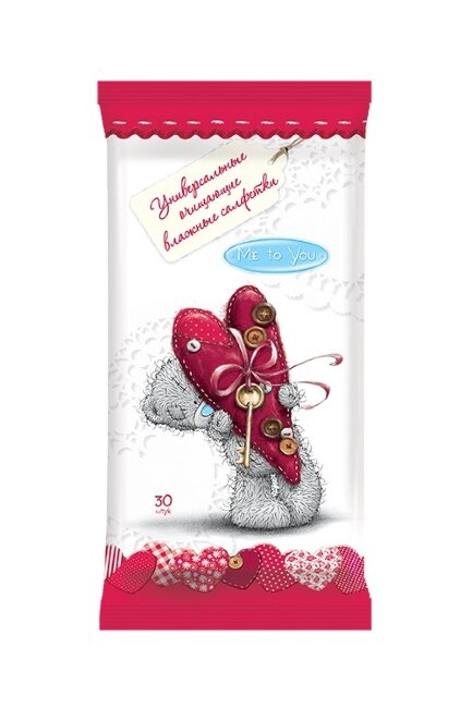 Me To You № 30 влажные салфетки универсальные
