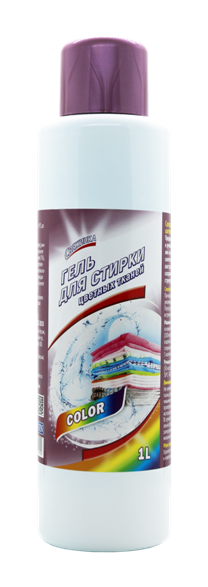 Гель для стирки Свежинка для цветных тканей 1л Гель для стирки Свежинка для цветных тканей 1л