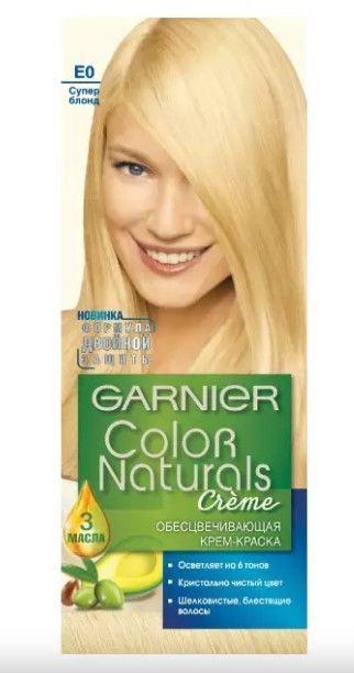 Garnier color naturals краска для волос ЕО Суперблонд (Деколорант) Garnier color naturals краска для волос ЕО Суперблонд (Деколорант)