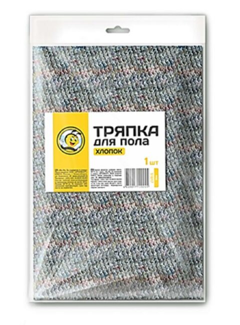 Жужу Тряпка для пола хлопковая 1шт (60*70) Жужу Тряпка для пола хлопковая 1шт (60*70)