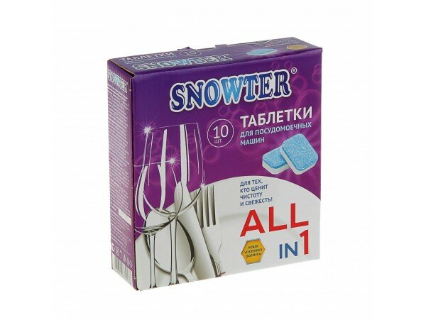 Snowter Таблетка для ПММ 10шт Snowter Таблетка для ПММ 10шт
