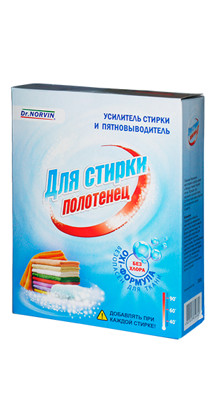 Dr. Norvin порошок для стирки полотенец (усилитель СМС и пятновыводитель) 300г Dr. Norvin порошок для стирки полотенец (усилитель СМС и пятновыводитель) 300г