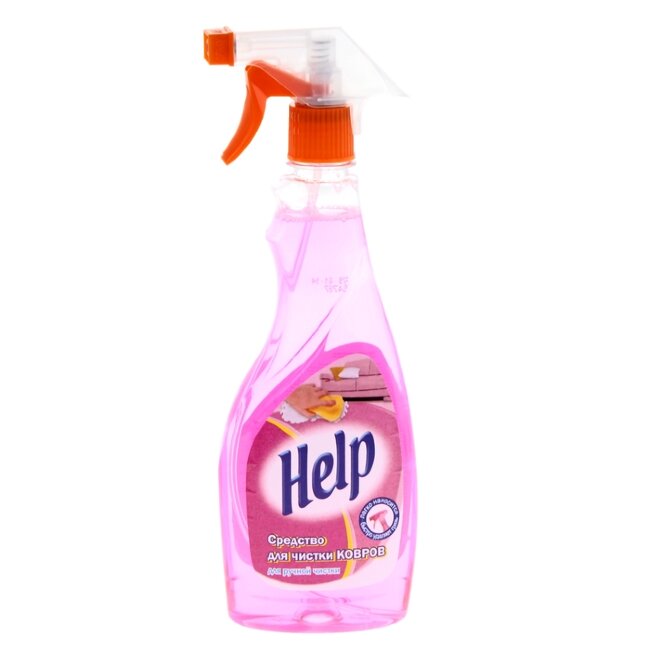 Средство для чистки ковров "Help" 500 г с распылителем