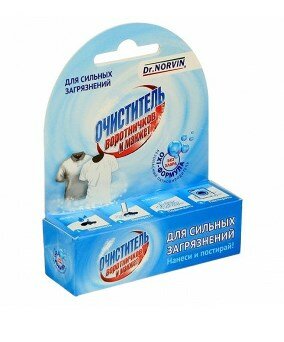 Очиститель воротников манжет перед стиркой "Dr. Norvin" 35гр. Очиститель воротников манжет перед стиркой "Dr. Norvin" 35гр.