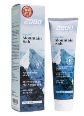 KeraSys Зубная паста Dental Clinic 2080 Mountain Salt Гималайская соль 120г