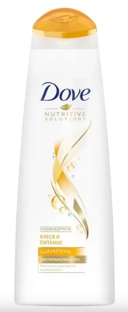 DOVE Шампунь для волос блеск и питание 380мл DOVE Шампунь для волос блеск и питание 380мл