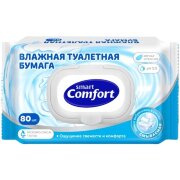 Comfort smart №80  влажная туалетная бумага