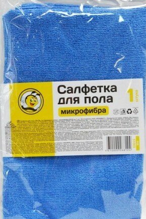 Жужу Тряпка для пола Микрофибра 1шт (50*60)