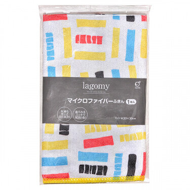 Полотенце кухонное Лагоми "Цветные полоски", 30х30 см Полотенце кухонное Лагоми "Цветные полоски", 30х30 см