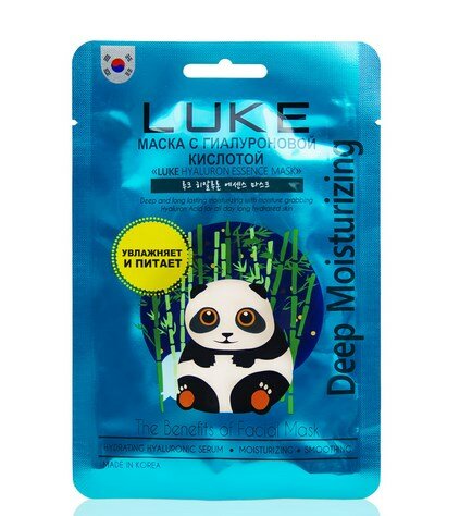 Маска с гиалуроновой кислотой "LUKE Hyaluron Essence Mask"