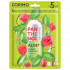 Corimo Маска для лица Aloe-Panthenol липидовосстанавливающая 70 г (5 тканевых масок) 