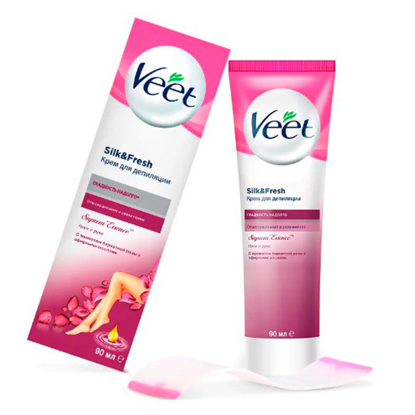 VEET Крем для депиляции тела с ароматом Бархатной розы 90мл VEET Крем для депиляции тела с ароматом Бархатной розы 90мл