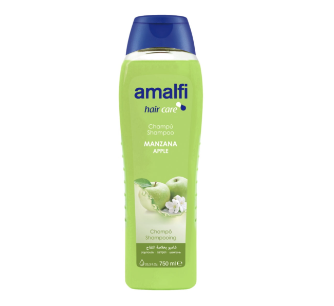 AMALFI шампунь семейный Яблочный для всех типов волос 750мл AMALFI шампунь семейный Яблочный для всех типов волос 750мл