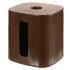 Футляр для рулона туалетной бумаги и салфеток коричневый Футляр для рулона туалетной бумаги и салфеток коричневый