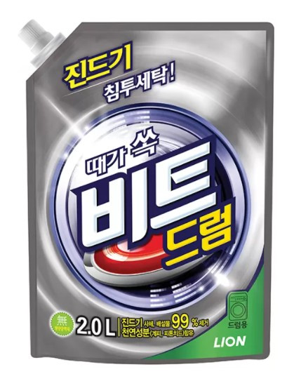 Гель для стирки концентрат "BEAT DRUM" с ферментами 2л Гель для стирки концентрат "BEAT DRUM" с ферментами 2л