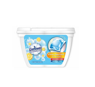 GrePower капсулы для стирки супер-чистота 52 капсулы, контейнер GrePower капсулы для стирки супер-чистота 52 капсулы, контейнер