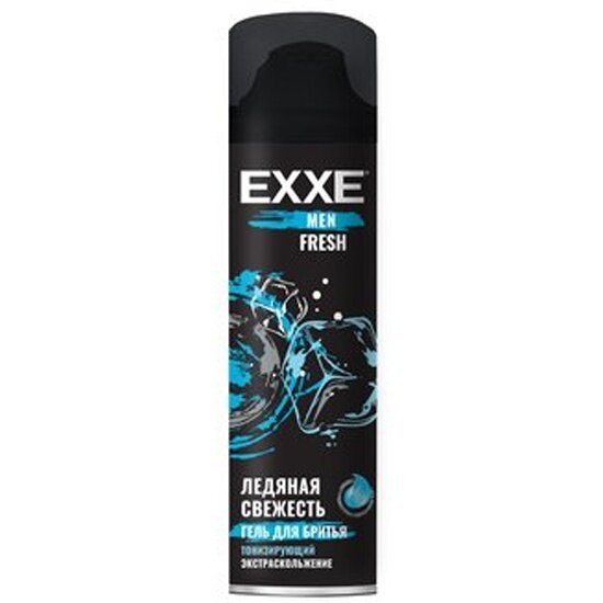 Гель для бритья EXXE Men Fresh Тонизирующий, 200 мл