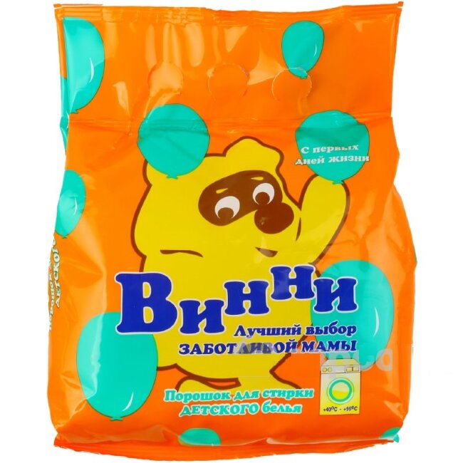 Стиральный порошок ВИННИ для детской одежды автомат 2,4кг Стиральный порошок ВИННИ для детской одежды автомат 2,4кг