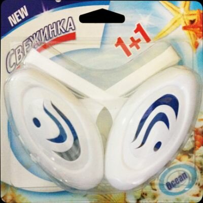 Освежитель 2 шт.- Блистер WC "Свежинка" море 2х30 гр.