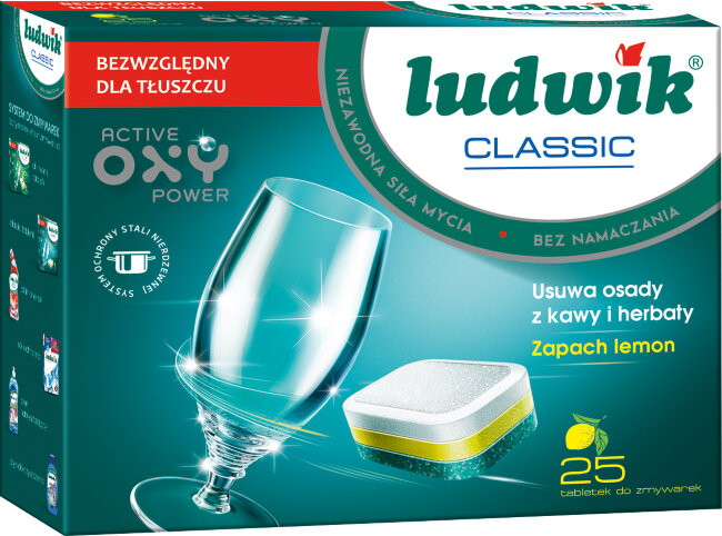 Ludwik Classic Таблетки для ПММ 25шт Ludwik Classic Таблетки для ПММ 25шт