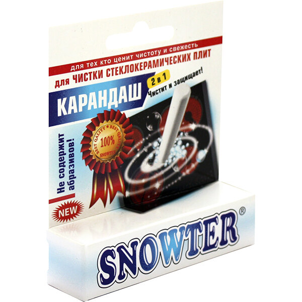 Snowter Карандаш для чистки стеклокерамической поверхности плит 35г