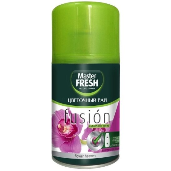 Master FRESH освежитель воздуха сменный баллон Цветочный рай 250 мл