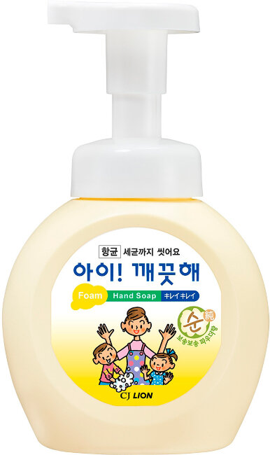 Жидкое мыло-пенка для рук с антибактериальным эффектом "Ai Kekute", 250мл Жидкое мыло-пенка для рук с антибактериальным эффектом "Ai Kekute", 250мл