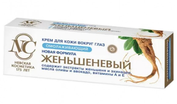 Невская косметика крем вокруг глаз Женьшеневый 25мл Невская косметика крем вокруг глаз Женьшеневый 25мл