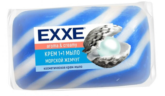 Крем-мыло EXXE 1+1 "Морской жемчуг" 80г Крем-мыло EXXE 1+1 "Морской жемчуг" 80г