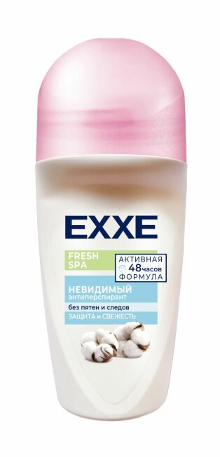 EXXE Женский антиперспирант Fresh SPA Невидимый 50 мл (роликовый)