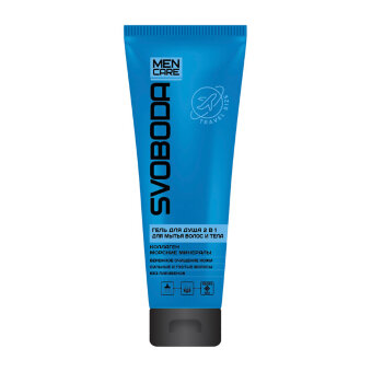 SVOBODA Men Care Гель для душа 2в1 морские минералы 76г