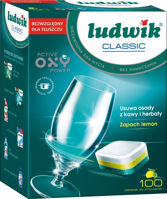 Ludwik Classic Таблетки для ПММ 100шт Ludwik Classic Таблетки для ПММ 100шт