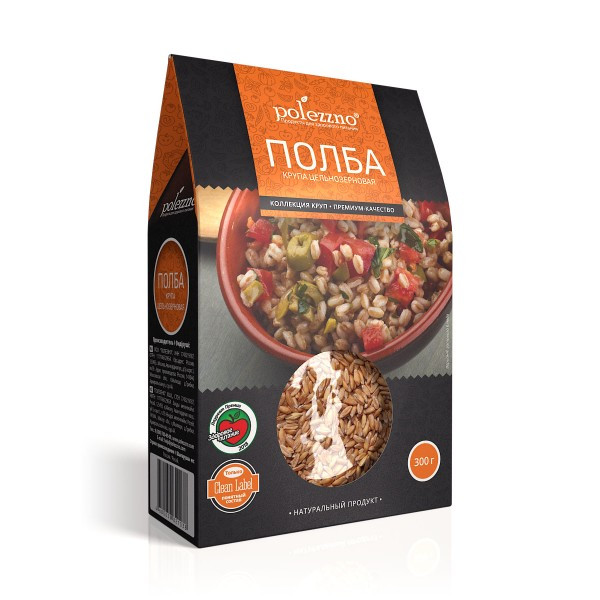 POLEZZNO Полба крупа цельная 300г POLEZZNO Полба крупа цельная 300г