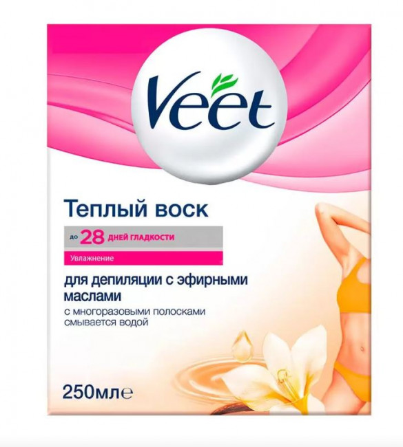 VEET Воск тёплый для депиляции 250мл