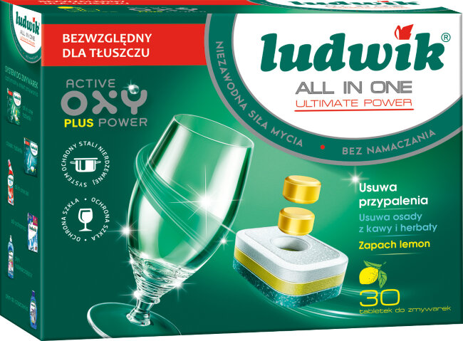 Ludwik All in One Таблетки для ПММ Ultimate Power 30шт Ludwik All in One Таблетки для ПММ Ultimate Power 30шт