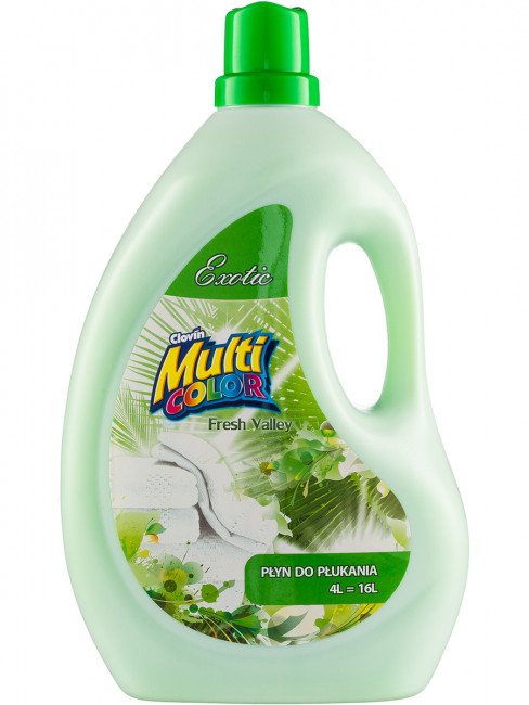 Кондиционер для белья Multicolor Fresh Valley Экзотический 4 л Кондиционер для белья Multicolor Fresh Valley Экзотический 4 л