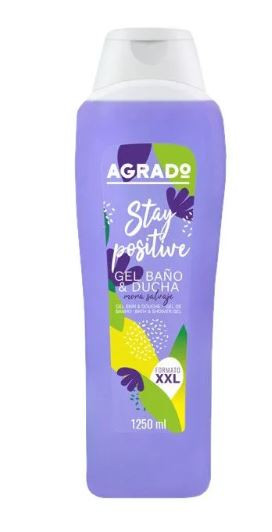 AGRADO гель для ванн и душа Stay Positive, успокаивающе-освежающий 1250мл AGRADO гель для ванн и душа Stay Positive, успокаивающе-освежающий 1250мл