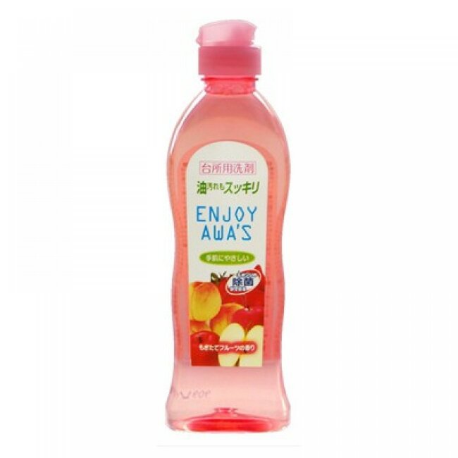 Жидкость для мытья посуды "Enjoy Awa's" с ароматом фруктов, 250 мл Жидкость для мытья посуды "Enjoy Awa's" с ароматом фруктов, 250 мл