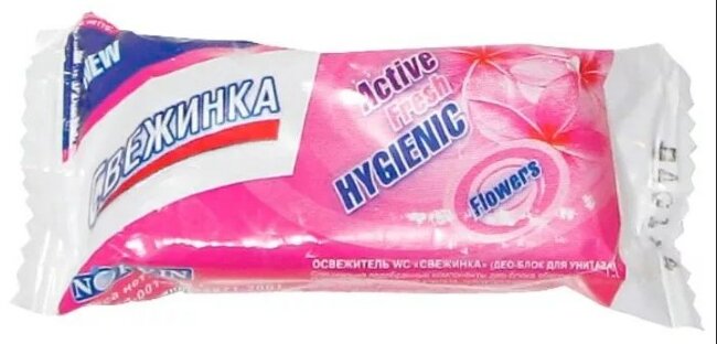 Запасной блок WC "Свежинка" цветы 30 гр. Запасной блок WC "Свежинка" цветы 30 гр.