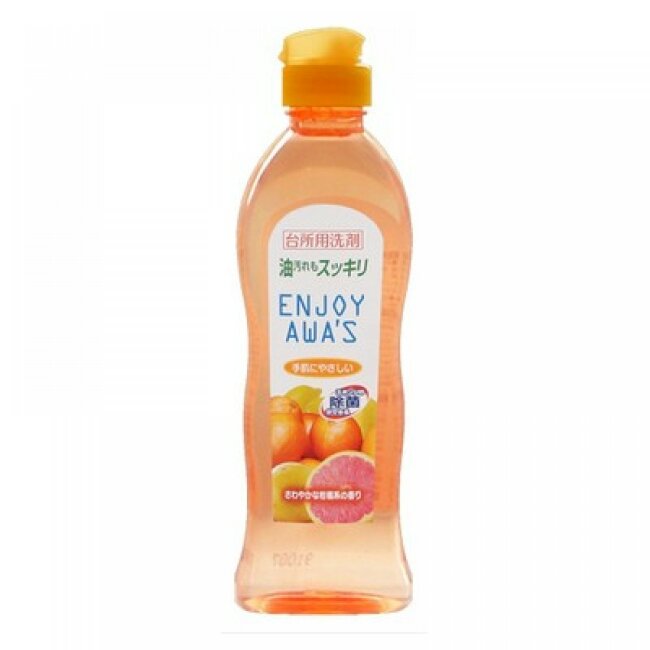 Жидкость для мытья посуды "Enjoy Awa's" с ароматом цитрусов, 250 мл Жидкость для мытья посуды "Enjoy Awa's" с ароматом цитрусов, 250 мл