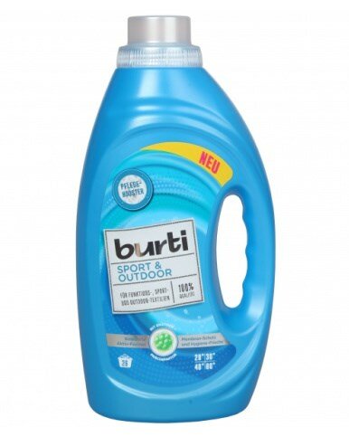 BURTI SPORT & Outdoor Жидкое средство для стирки Спортивной мембран. одежды и обуви 1,45 л BURTI SPORT & Outdoor Жидкое средство для стирки Спортивной мембран. одежды и обуви 1,45 л