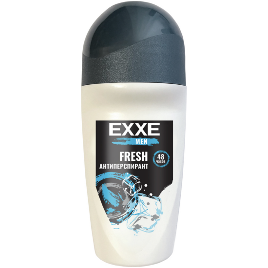 EXXE MEN мужской дезодорант антиперспирант FRESH, ролик 50мл