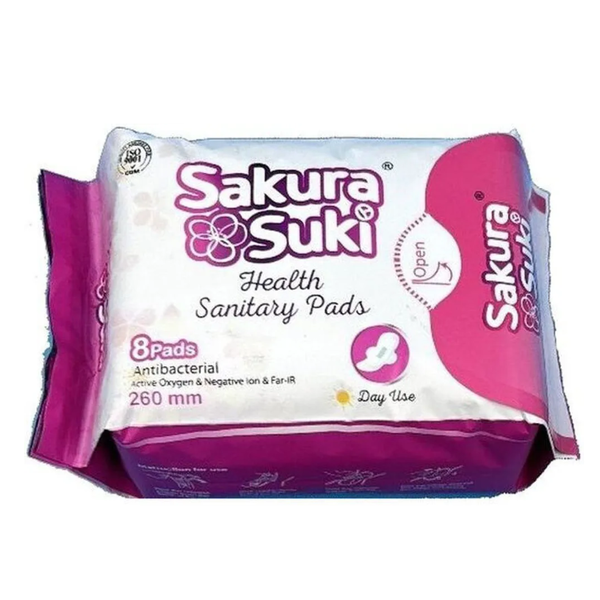 Sakura Suke прокладки гигиенические женские 260мм дневные 8шт Sakura Suke прокладки гигиенические женские 260мм дневные 8шт