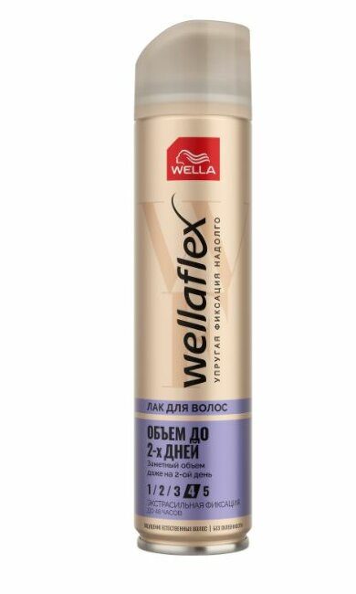 Wellaflex Лак для волос объем ЭСФ №4 250мл Wellaflex Лак для волос объем ЭСФ №4 250мл