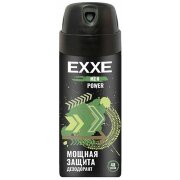 EXXE MEN мужской дезодорант аэрозоль POWER, спрей 150мл
