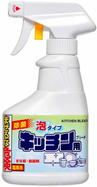 Отбеливатель для кухни хлорный пенящийся Rocket Soap, 300 мл Отбеливатель для кухни хлорный пенящийся Rocket Soap, 300 мл