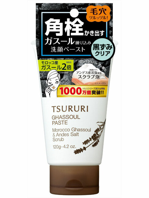 TSURURI Пенка-скраб для глубокого очищ. кожи с марокканской вулк.глиной и андской каменной солью120г TSURURI Пенка-скраб для глубокого очищ. кожи с марокканской вулк.глиной и андской каменной солью120г
