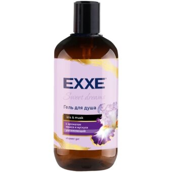 EXXE Парфюмированный гель для душа Ирис и мускус, 500 мл EXXE Парфюмированный гель для душа Ирис и мускус, 500 мл
